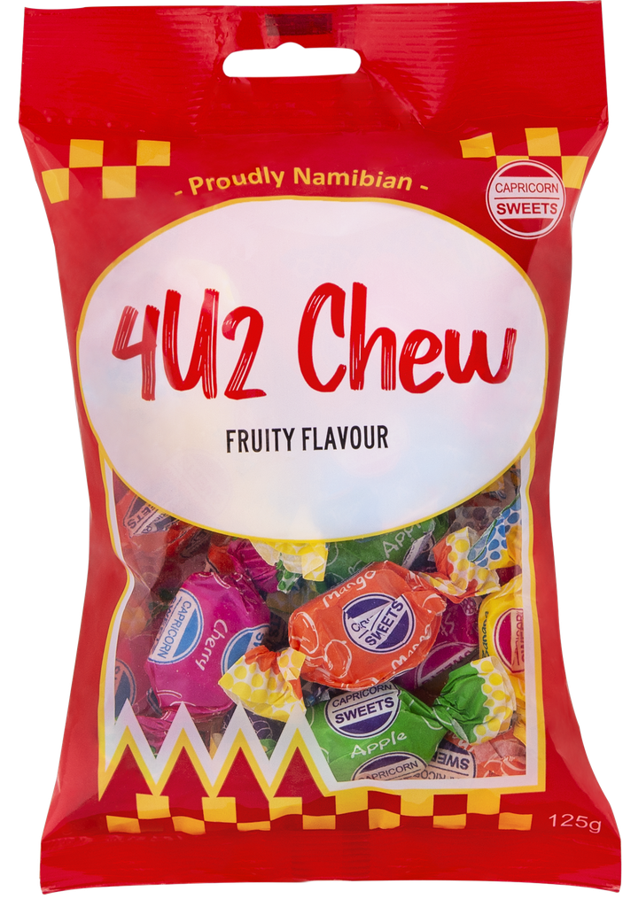 4U2 Chew Fruit Fl   (1 x 125g)