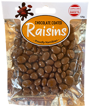Choc Coated Rais   (10 x 125g)